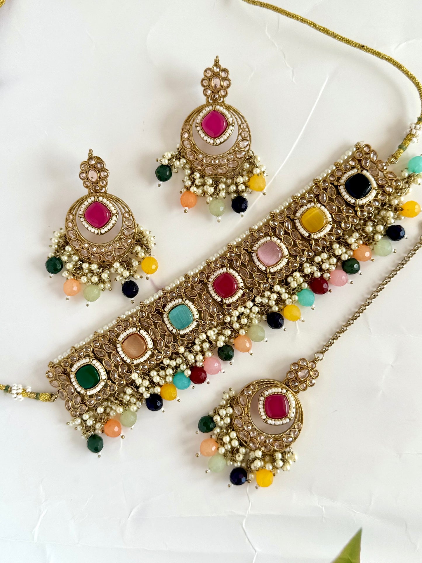 Beautiful Polki Choker Set