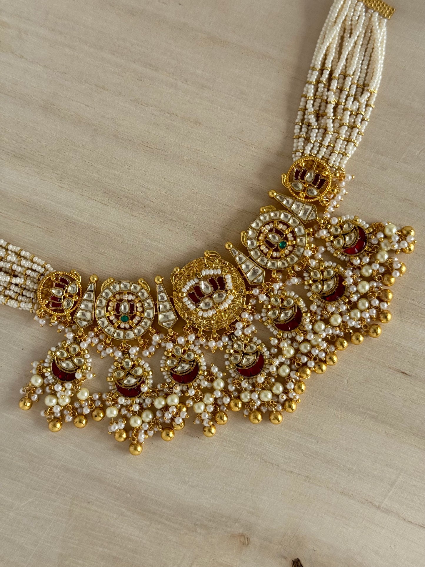 Pachi Kundan Choker Set (Luxury Range)