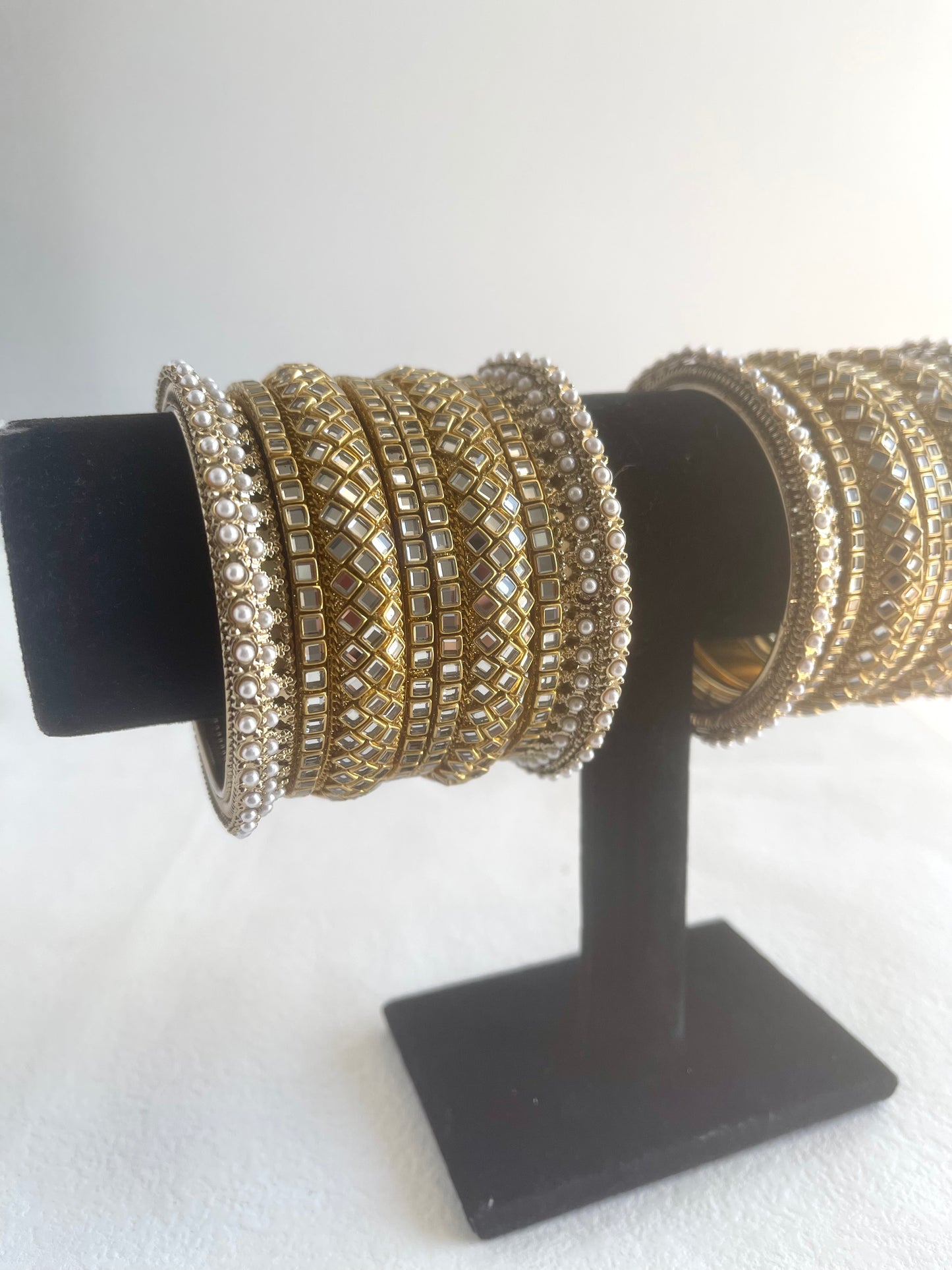 Kundan Bangle Set