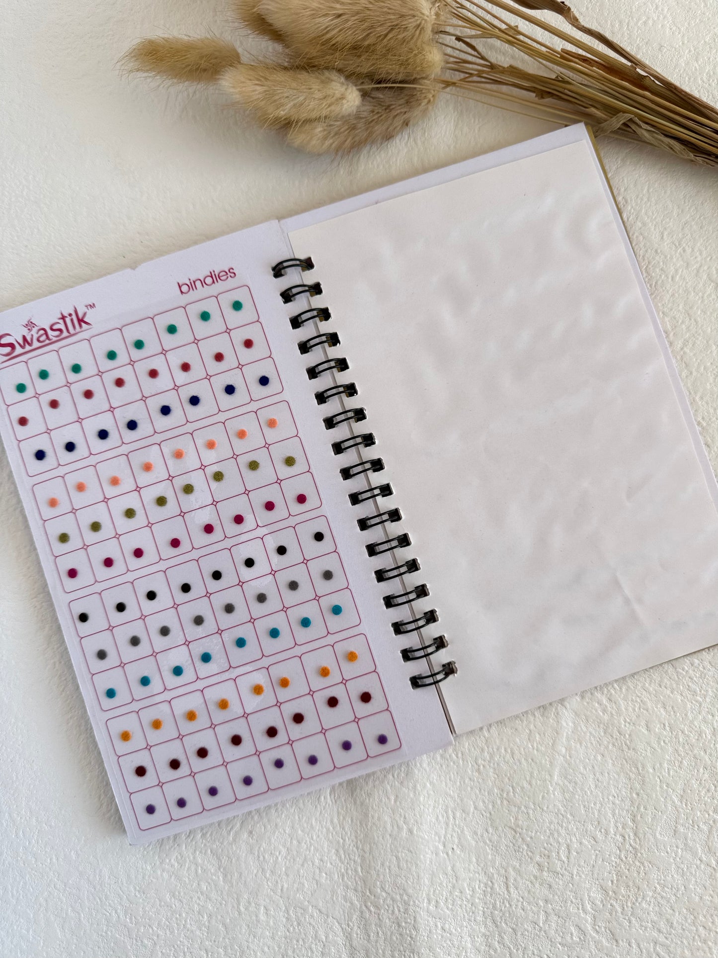 Plain Bindi Book (Mini to Small Size)