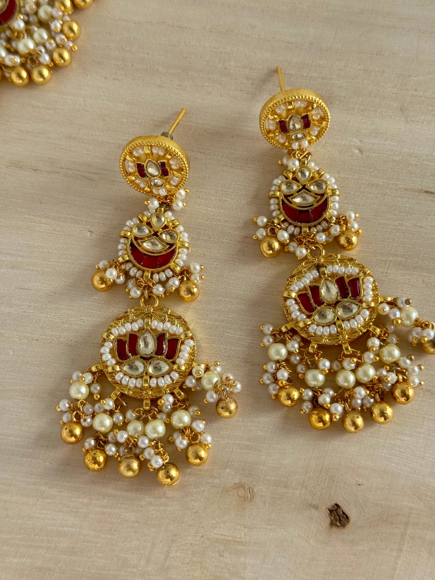 Pachi Kundan Choker Set (Luxury Range)