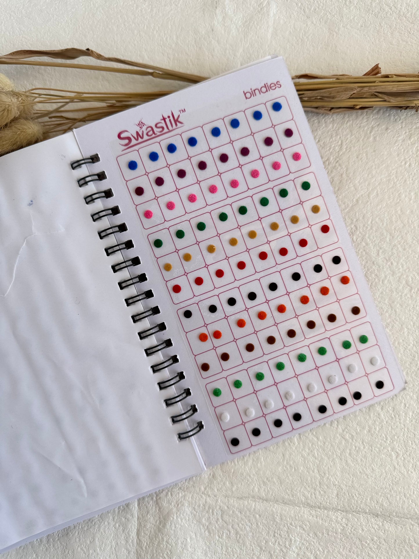 Plain Bindi Book (Small to Medium)