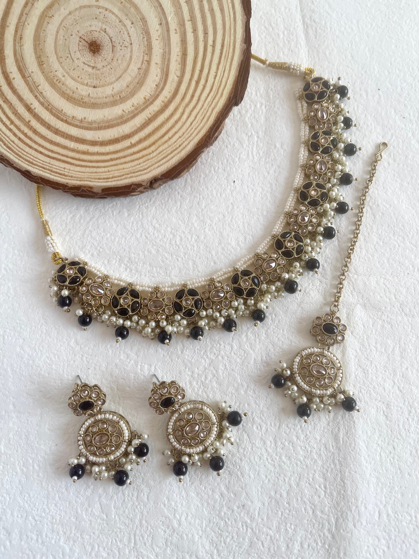 Polki Necklace Set