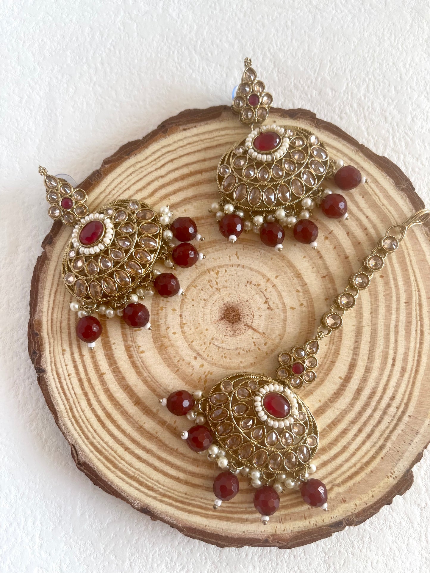 Double Layered Polki set