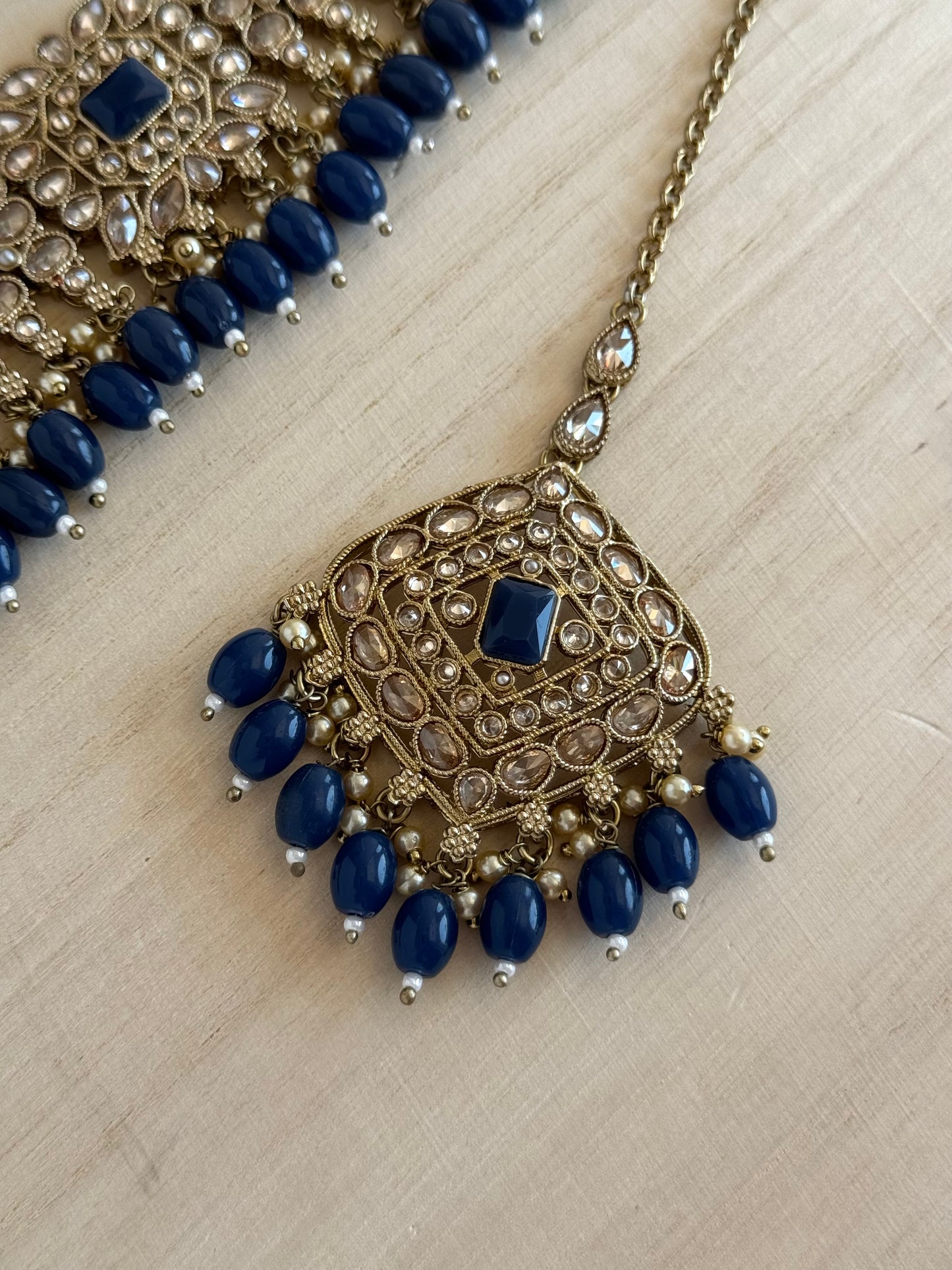 Mannat Jewelz Polki Choker Set - Indian Jewelry Online