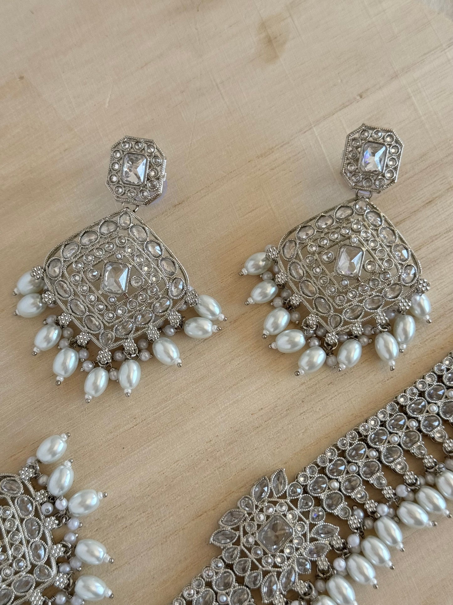 Mannat Jewelz Polki Choker Set Radiant