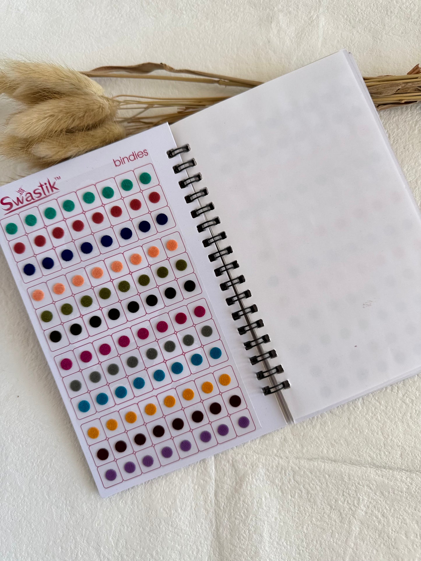 Plain Bindi Book (Small to Medium)