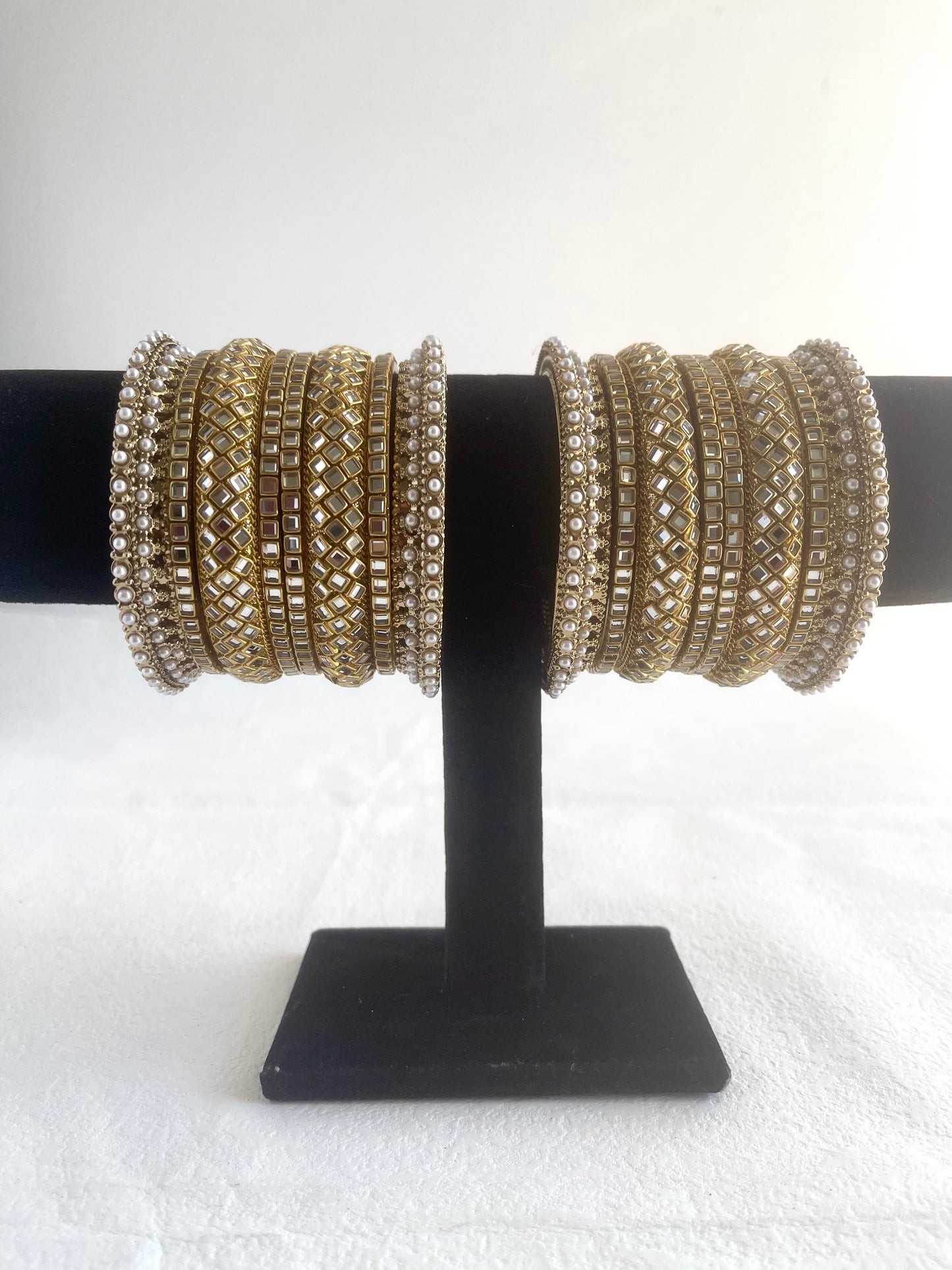 Kundan Bangle Set