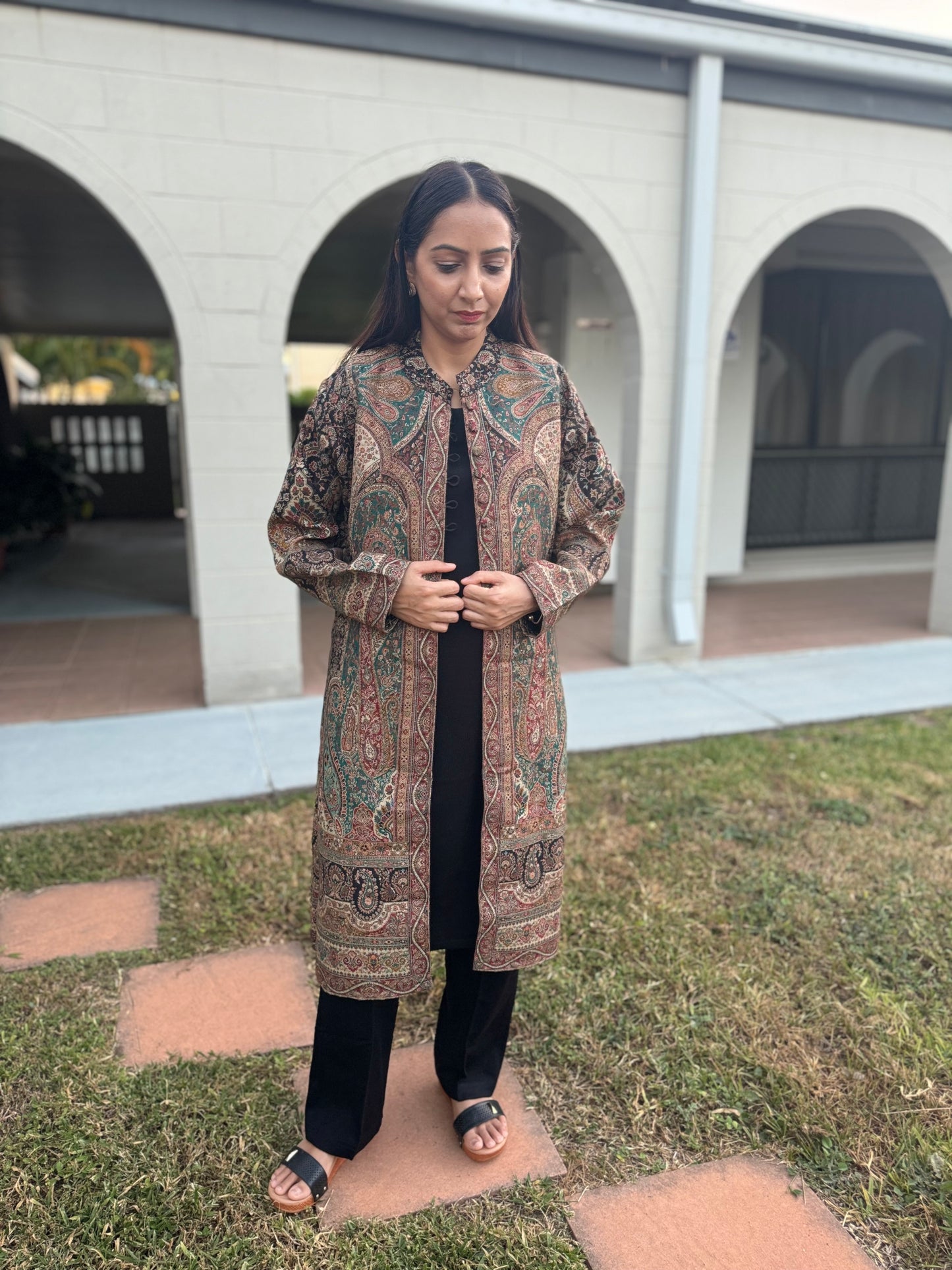 Kashmiri 3Pcs Woolen Set