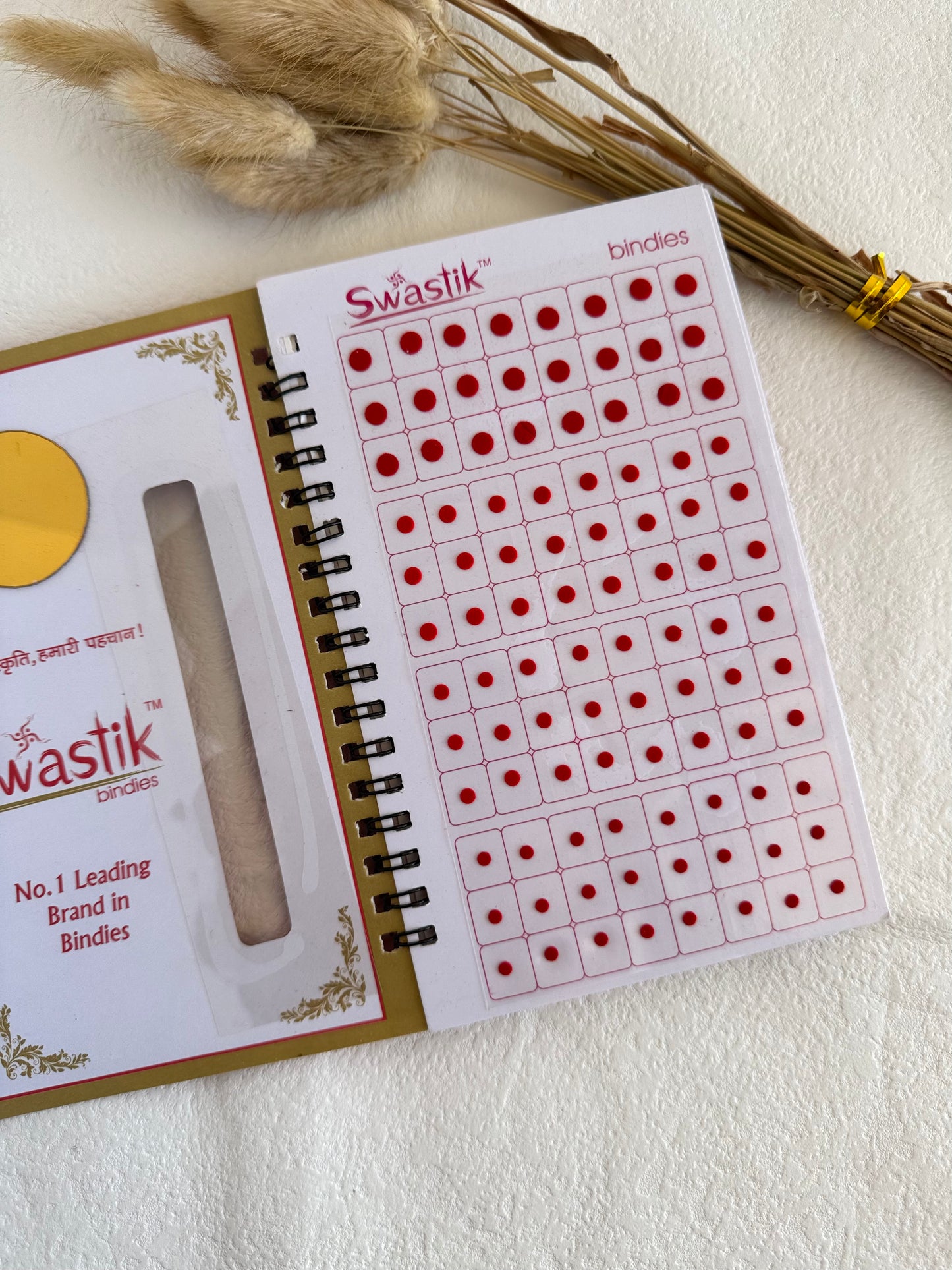Plain Bindi Book (Mini to Small Size)