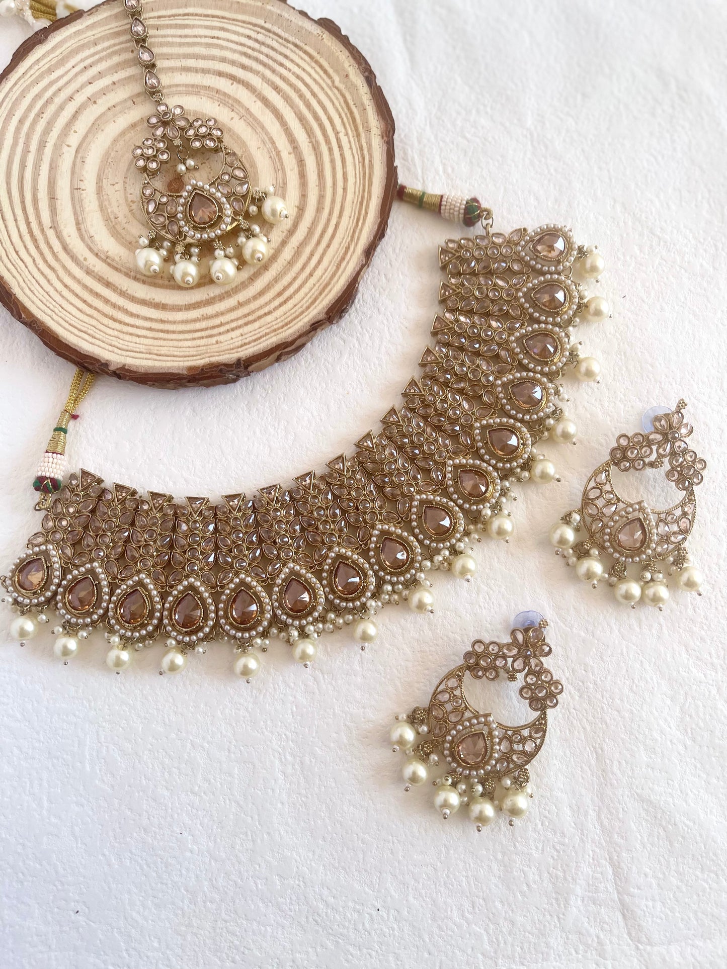 Polki Necklace Set