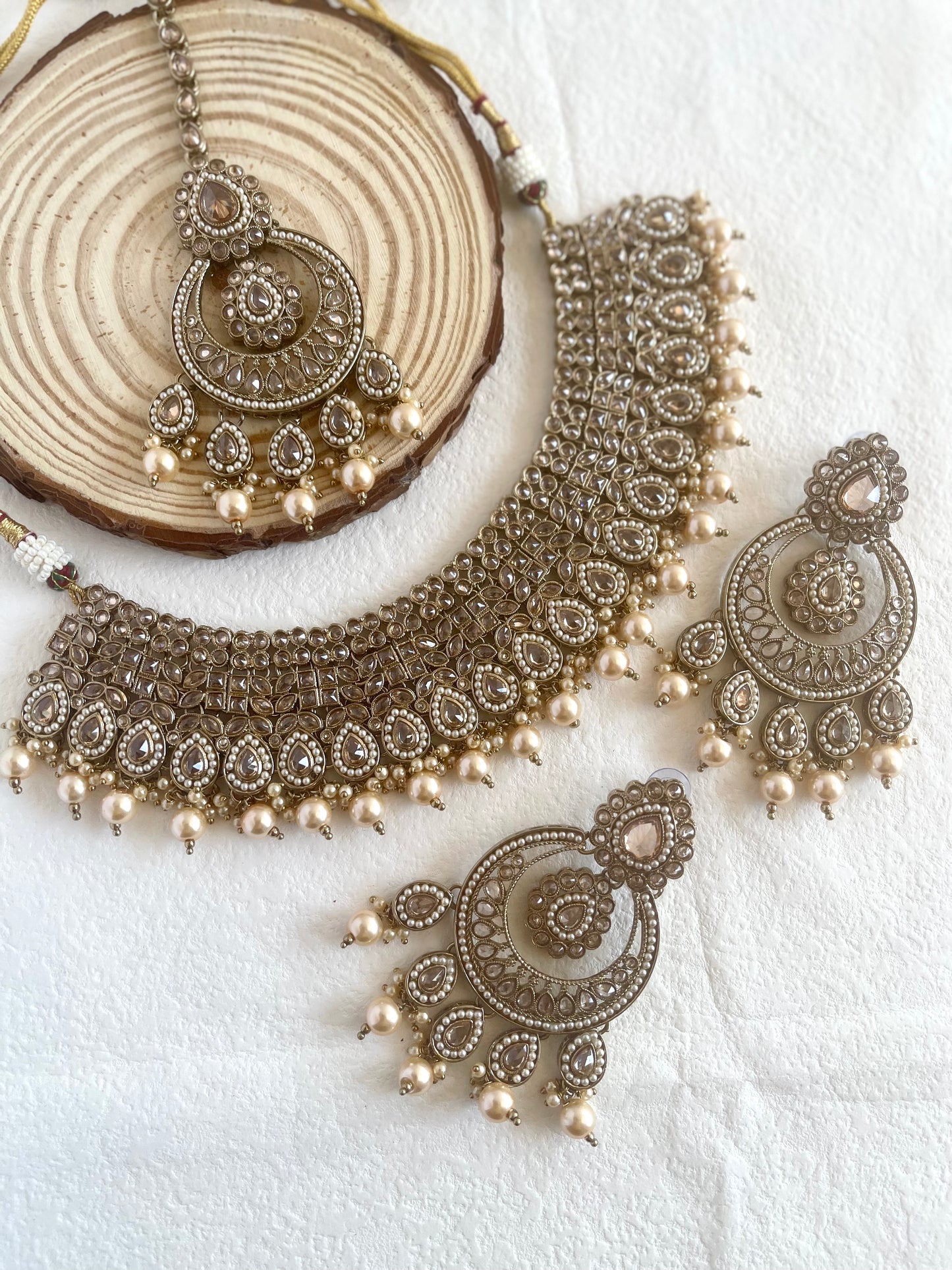 Polki Necklace Set