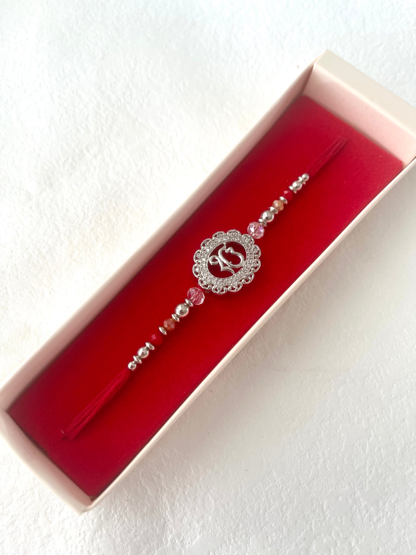 Ik Omkar American Diamond Rakhi