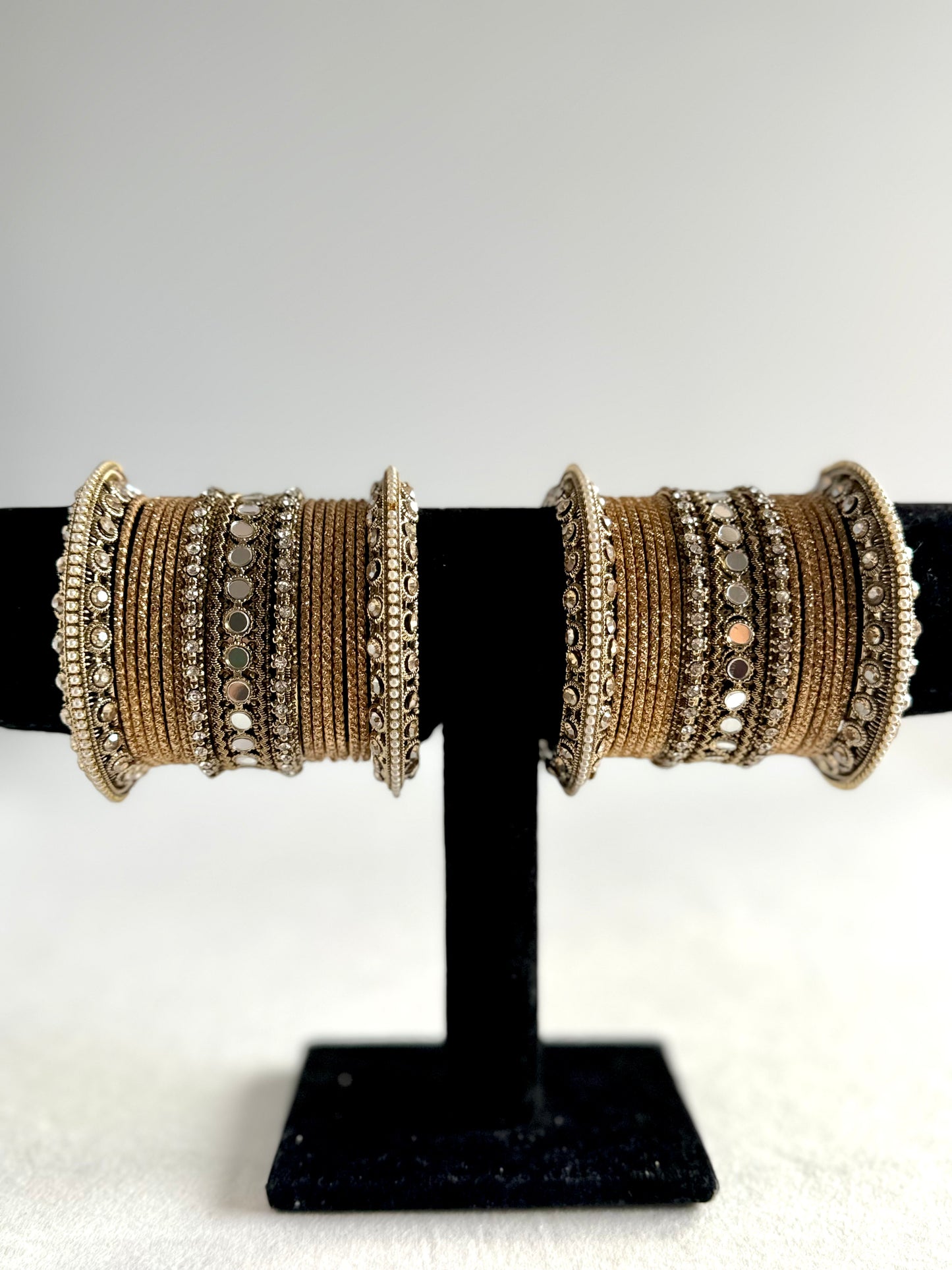 Gold Bangles Set