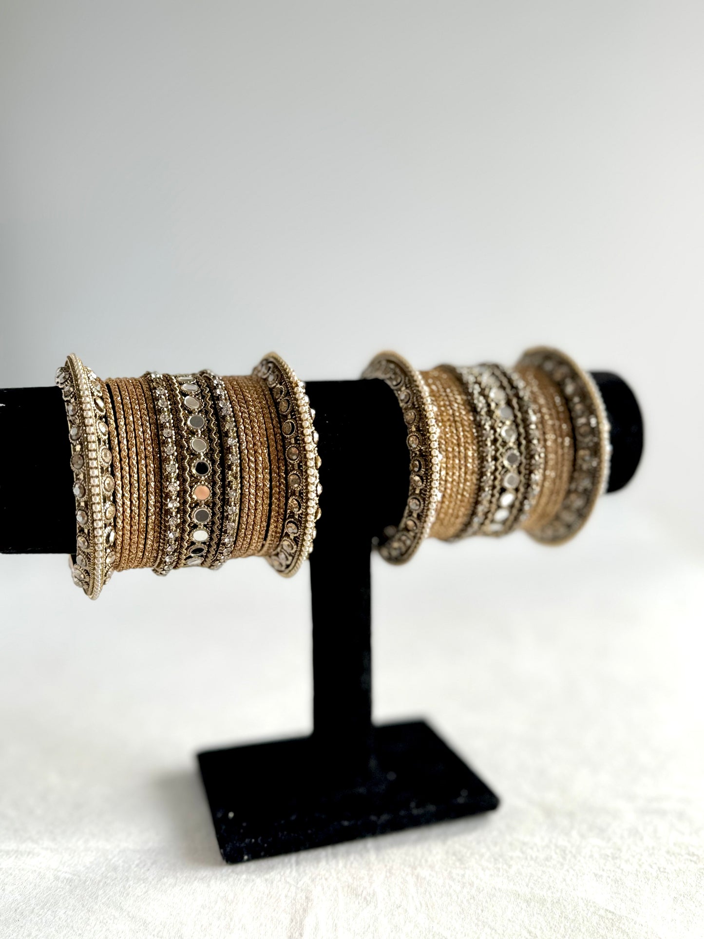 Gold Bangles Set