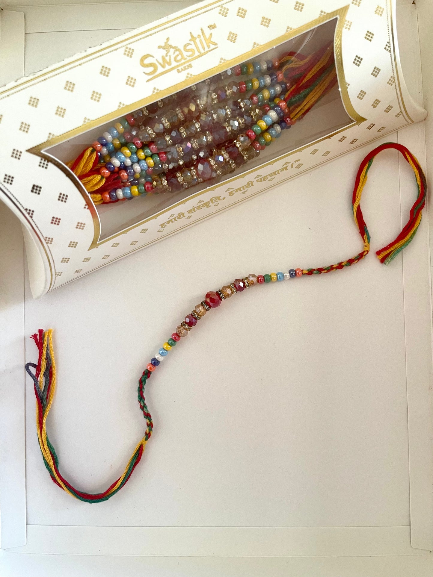 Crystal Thread Rakhi