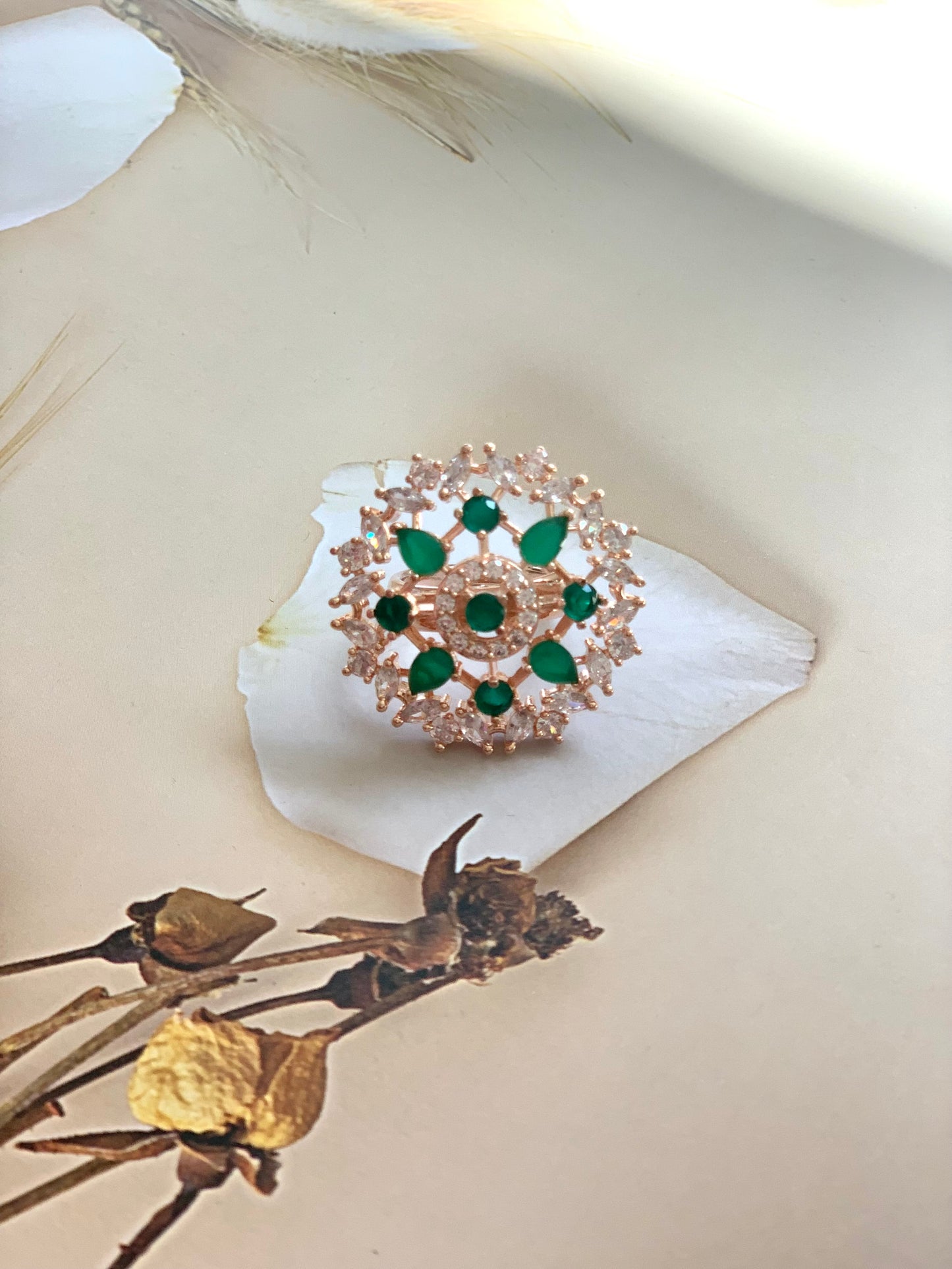 AD Rings (3 Colors Available) - MannatJewelz
