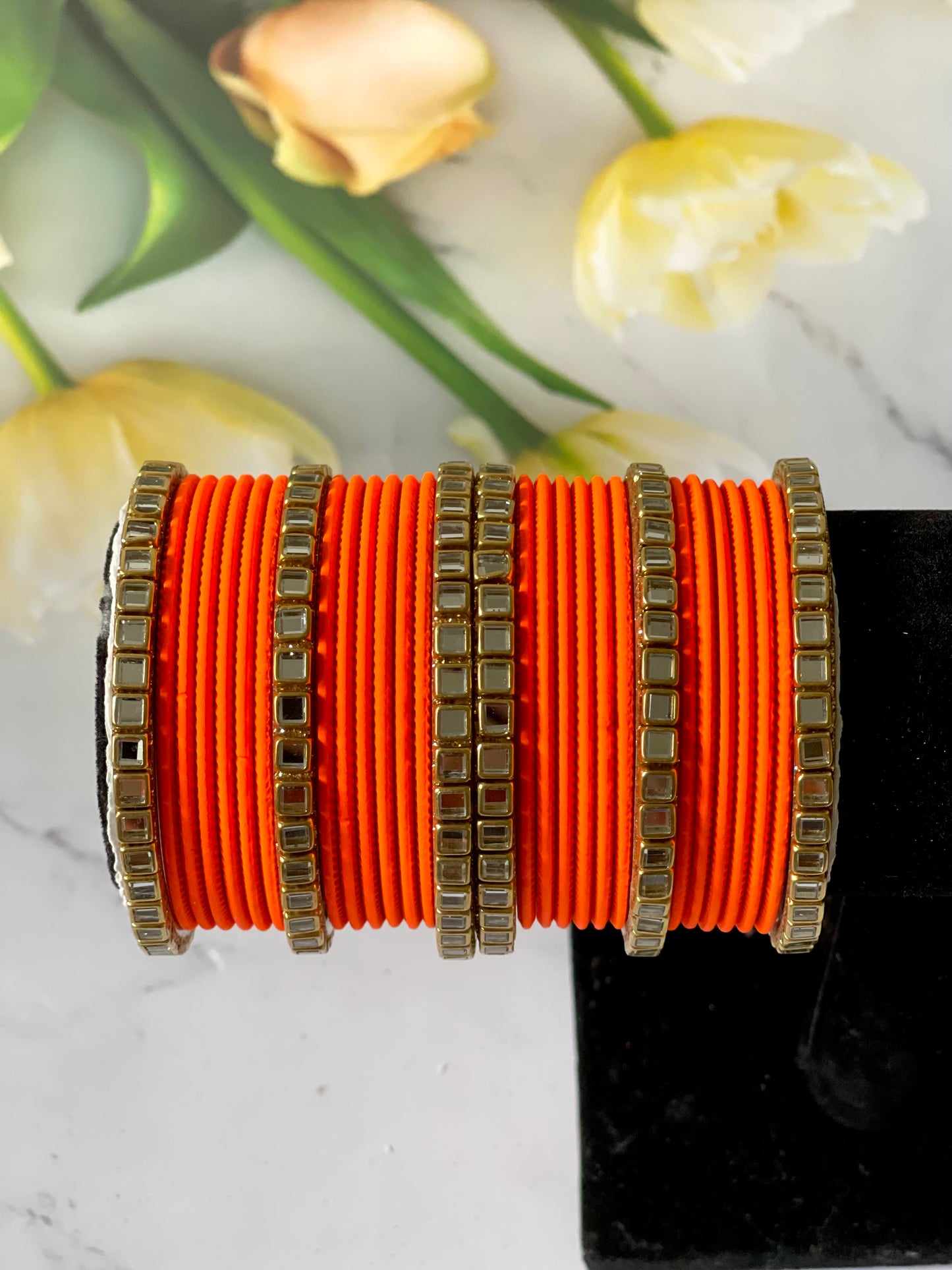 Bangles & Kundan kada Set