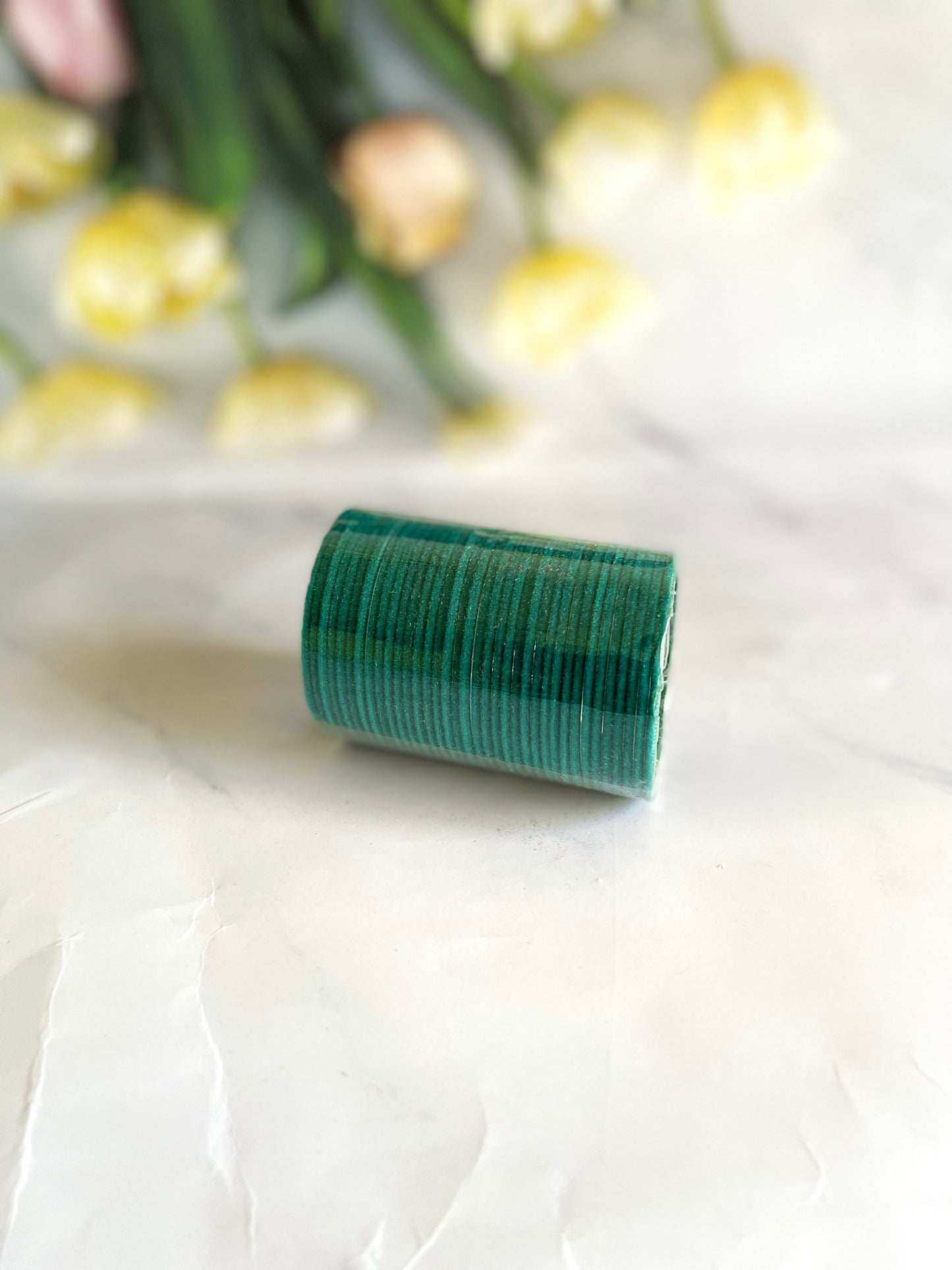 Green Velvet Bangles - Mannatjewels