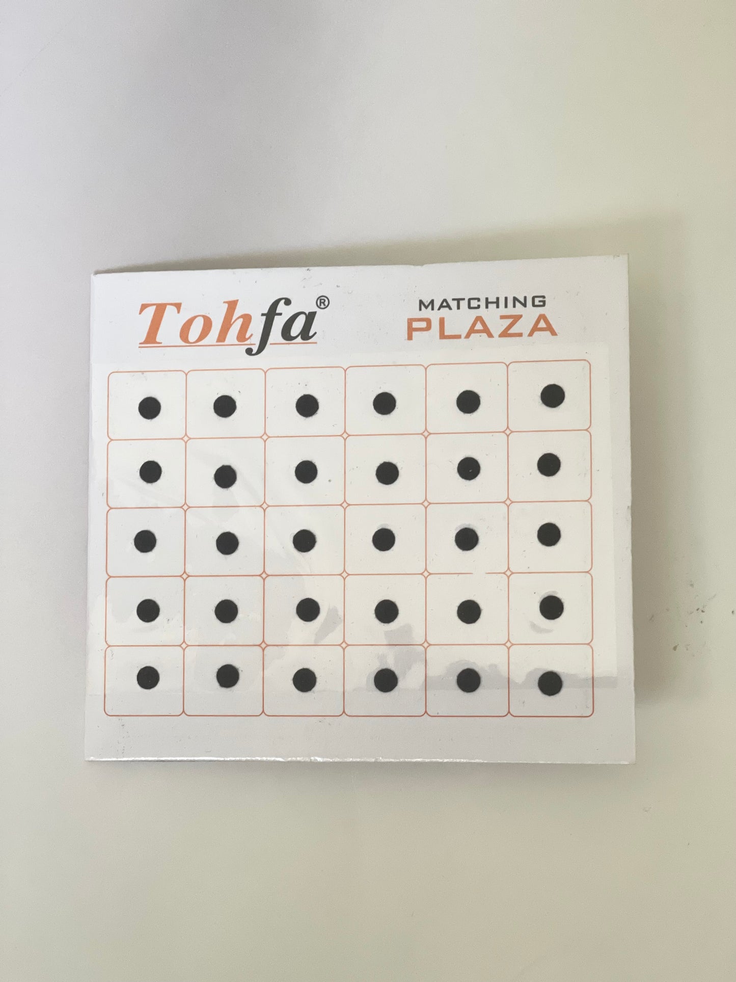 Black Small Bindi Card (60 Bindis) - Mannatjewelz
