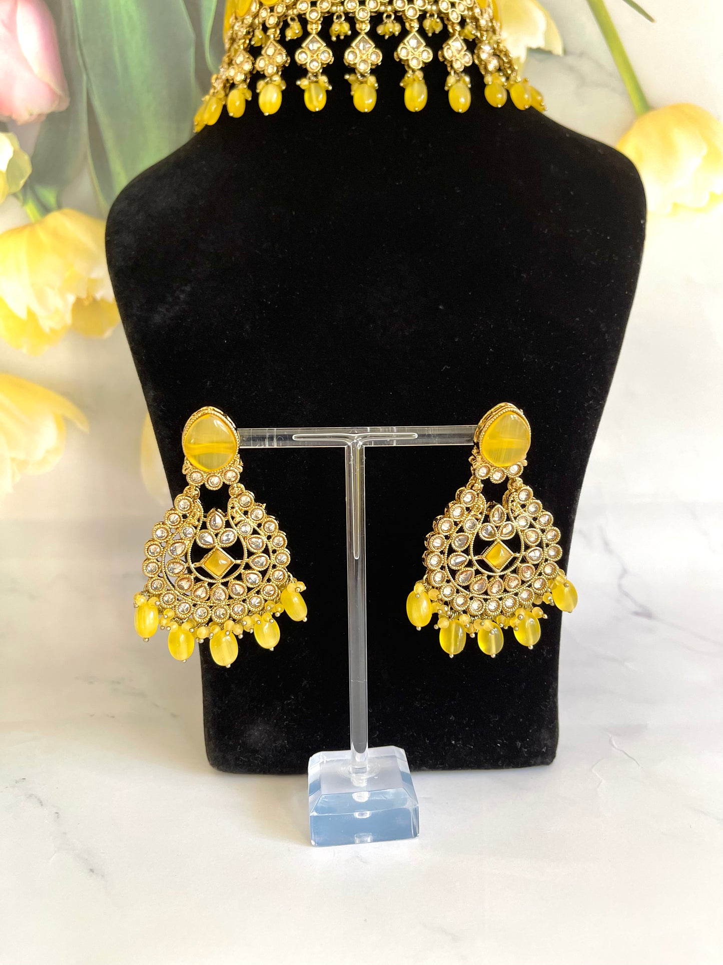 Monalisa & Polki Choker - Mannatjewels