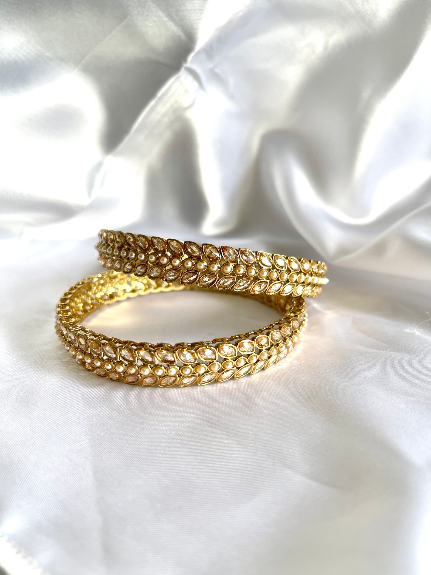 Polki Kada Pair - Mannatjewelz