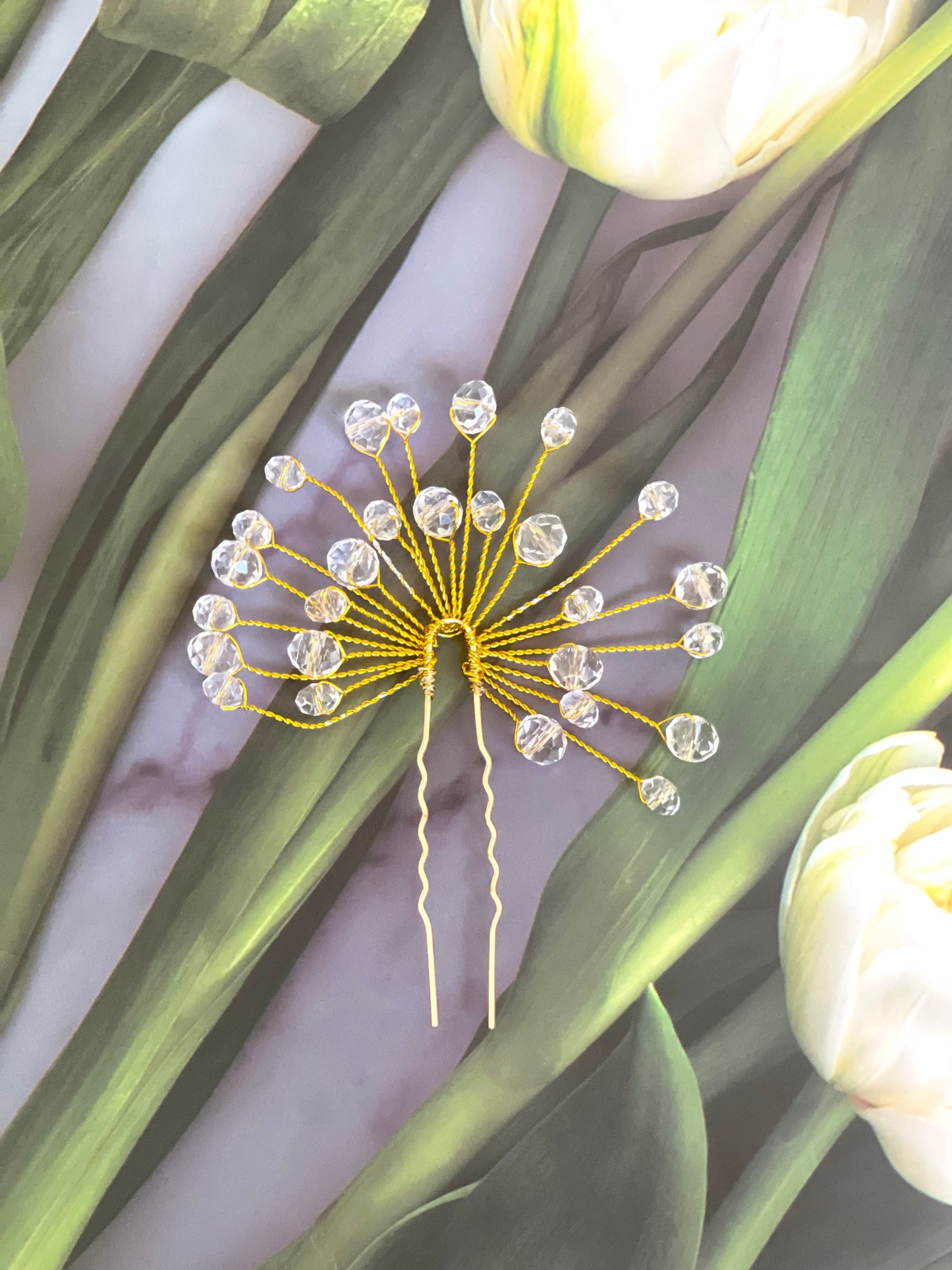 Hair Accessories with Pin - Mannatjewels