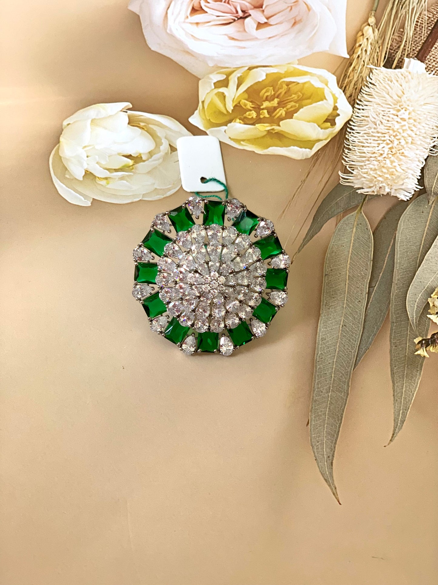 Oversized AD Rings (Color Options Available) - Mannatjewels