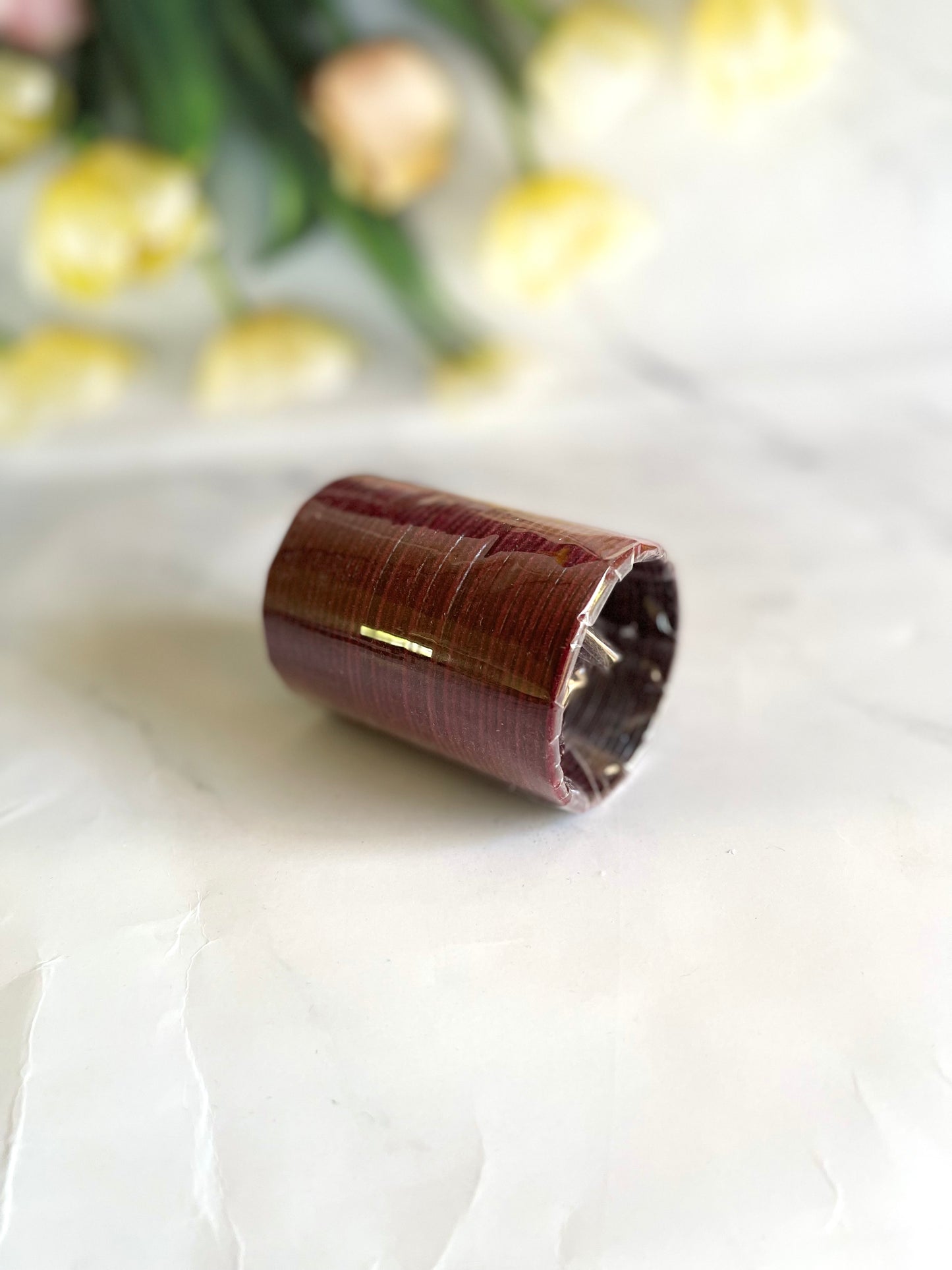 Maroon Velvet Bangles - Mannatjewelz