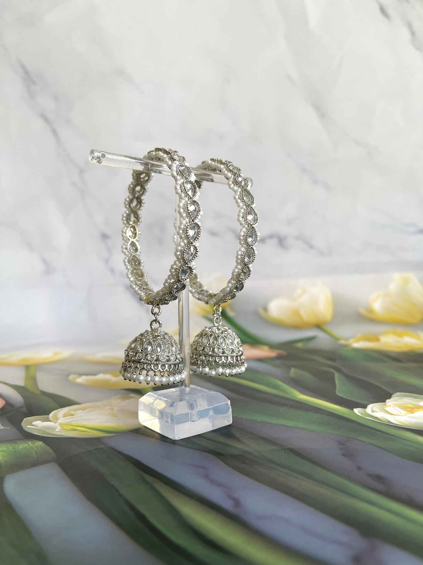Polki Bangles - Mannatjewelz