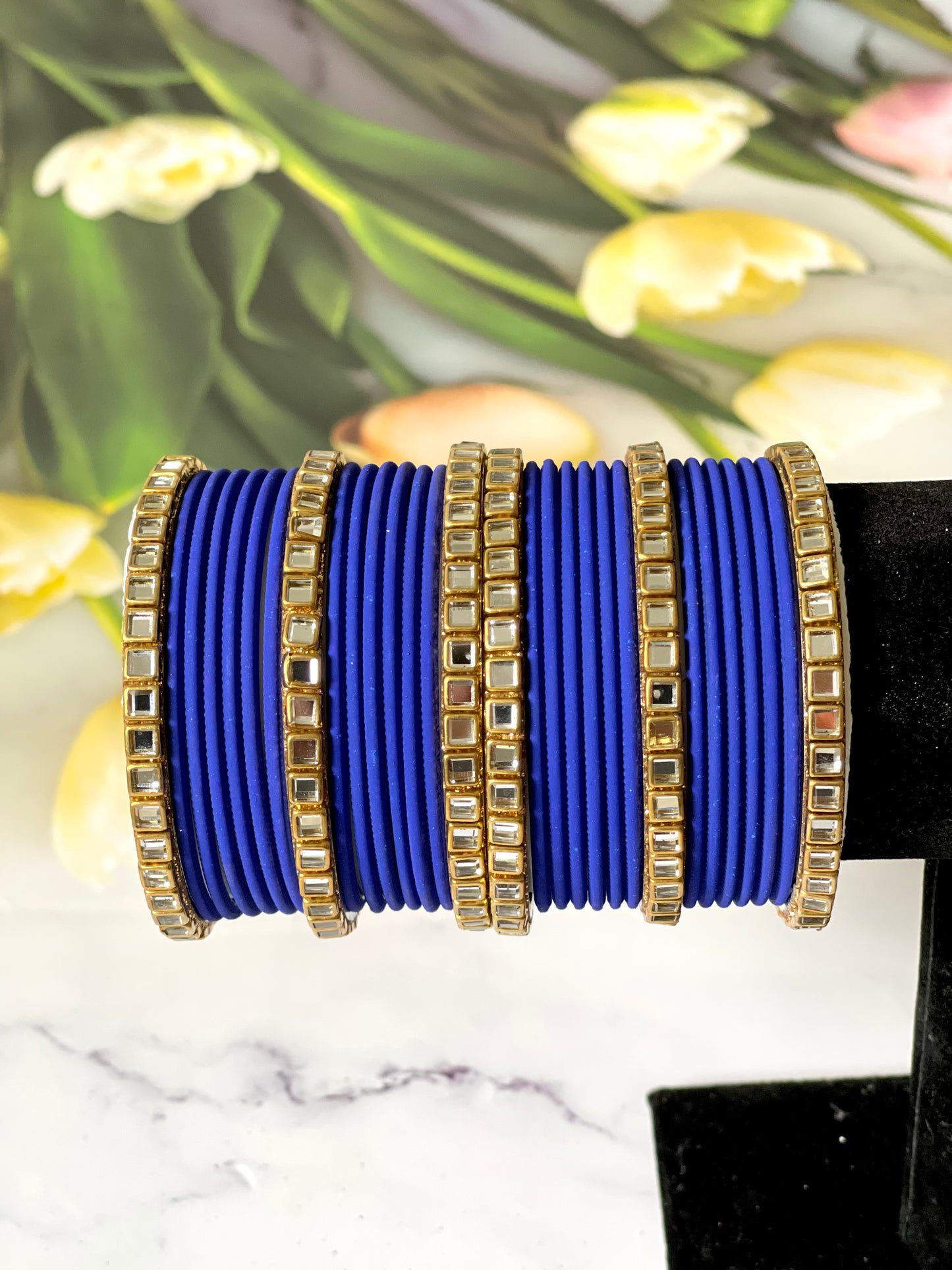 Bangles & Kundan kada Set