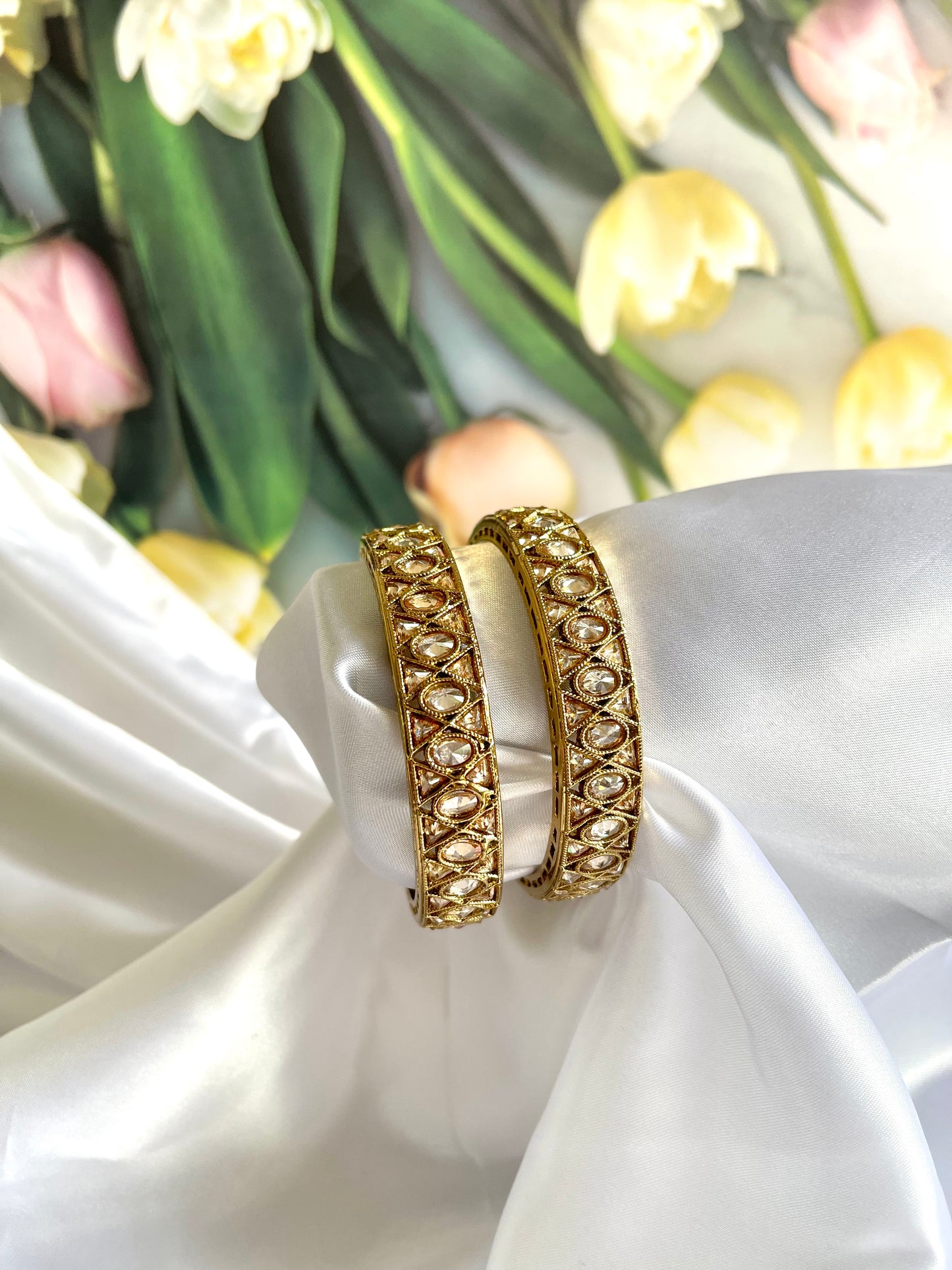 Polki Kada Pair - Mannatjewelz