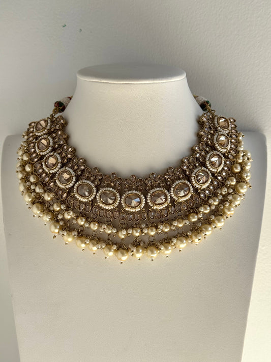 Polki Necklace Set