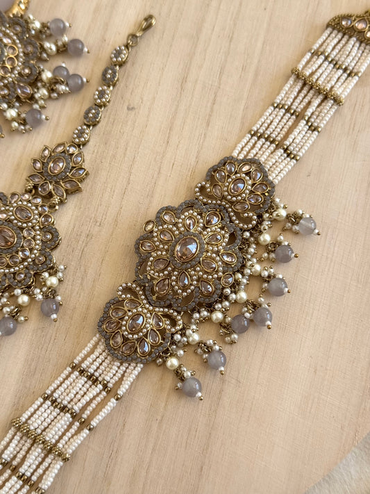 Polki Choker Set