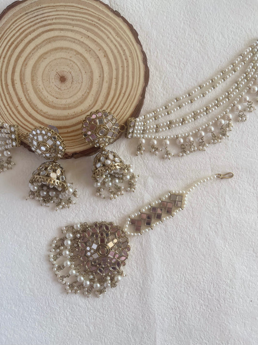 Earrings & Tikka Set