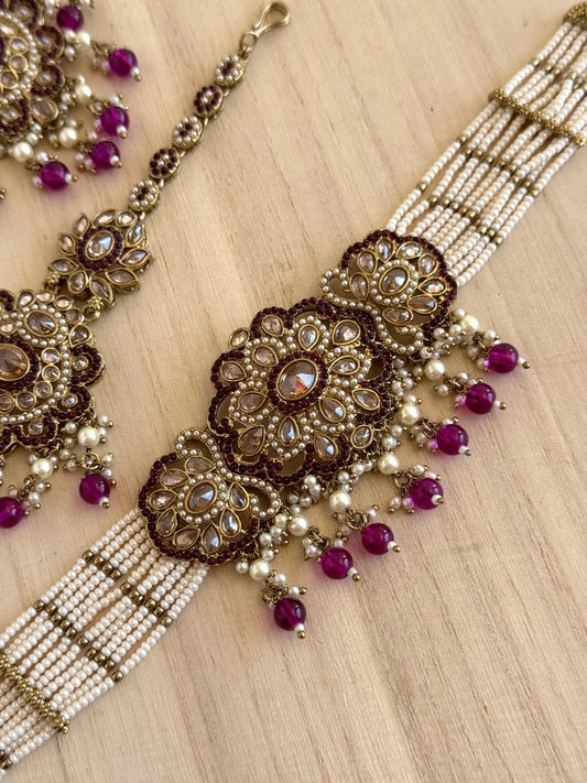 Polki Choker Set