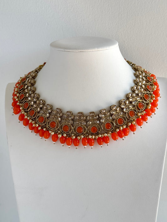 Polki Necklace Set