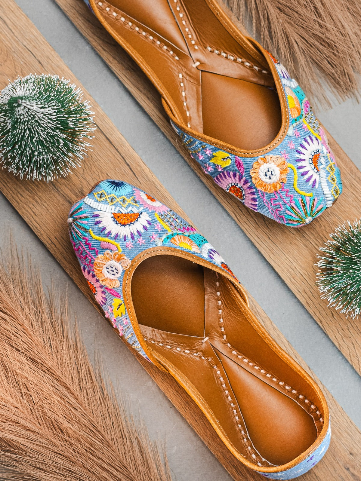 Blue Bloom Multicolor Jutti
