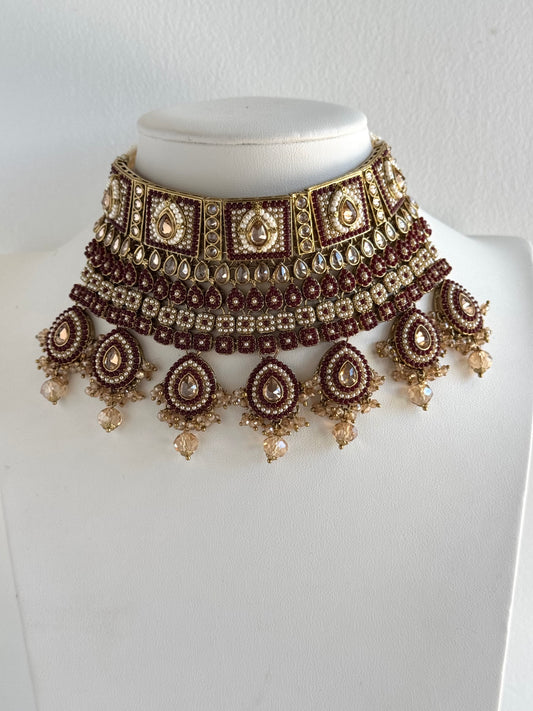 Pakistani Polki Choker Set