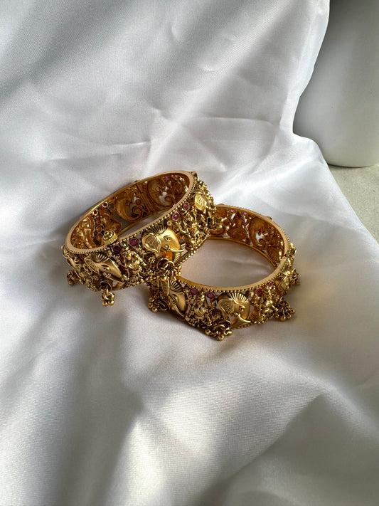 Gold Plater Bangles Set