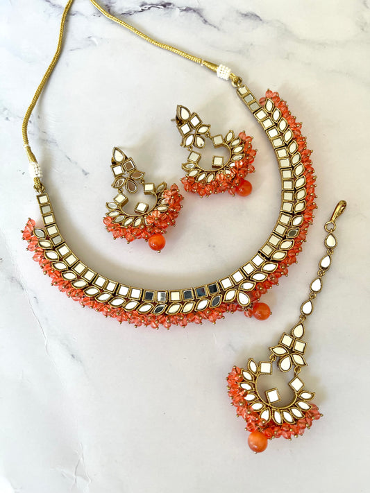 Mirror Set in Fanta - Mannatjewels 